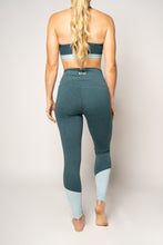 Load image into Gallery viewer, Root Legging in Teal/Lt Teal